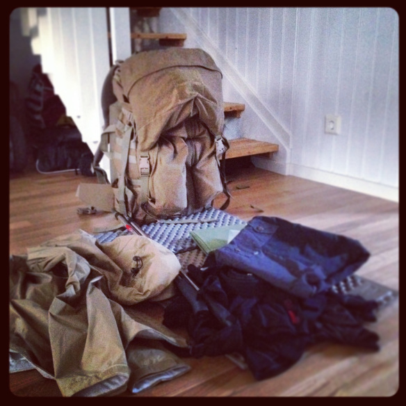 Pre-planning and packing. Big thanks to Jon that helped with the pack an some other stuff as my calendar has been packed.